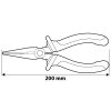 NEO TOOLS HOSSZÚCSŐRŰ FOGÓ 200MM 25 év garanciával 01-014