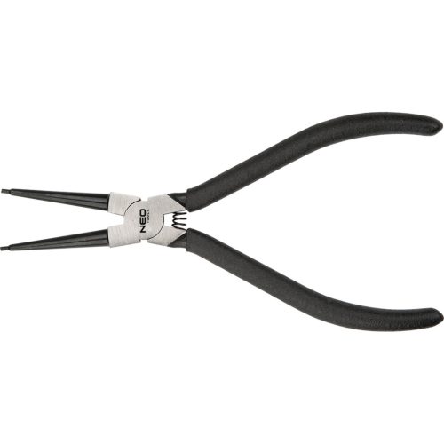 NEO TOOLS Zégergyűrű fogó 230mm, belső, egyenes, CrMo, 40 - 100mm, csúcs diameter 2,5 - 3,0mm 25 év garanciával 01-090