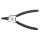 NEO TOOLS Zégergyűrű fogó 145mm, külső, hajlított, CrMo, 10 - 25mm, csúcs diameter 1,5 - 2,0mm 25 év garanciával 01-091