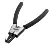 NEO TOOLS Zégergyűrű fogó 145mm, külső, hajlított, CrMo, 10 - 25mm, csúcs diameter 1,5 - 2,0mm 25 év garanciával 01-091