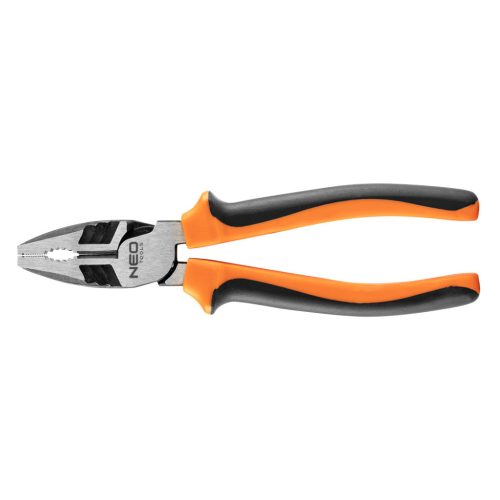NEO TOOLS KOMBINÁLT FOGÓ 200MM 40% EnergiaMegtakarítás, csavarlazító fogazattal 25 év garanciával 01-153