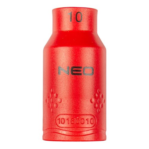 NEO TOOLS Dugókulcs 6-lapú 1/2" 10mm 1000V, szigetelt 25 év garanciával 01-181