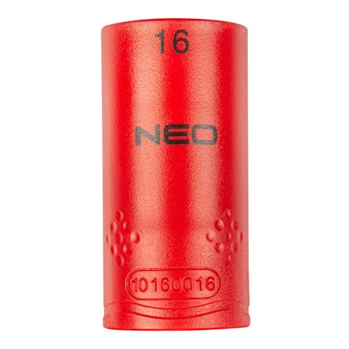 NEO TOOLS Dugókulcs 6-lapú 1/2" 16mm 1000V, szigetelt 25 év garanciával 01-186