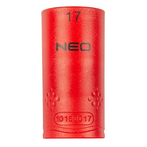 NEO TOOLS Dugókulcs 6-lapú 1/2" 17mm 1000V, szigetelt 25 év garanciával 01-187