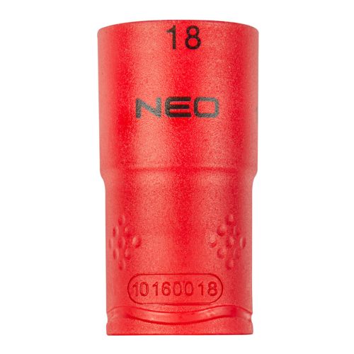NEO TOOLS Dugókulcs 6-lapú 1/2" 18mm 1000V, szigetelt 25 év garanciával 01-188
