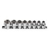 NEO TOOLS Dugókulcskészlet 8db 1/2" SPLINE 25 év garanciával 08-651