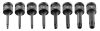 NEO TOOLS Torxbit készlet gépi, 1/2", 8db 08-712