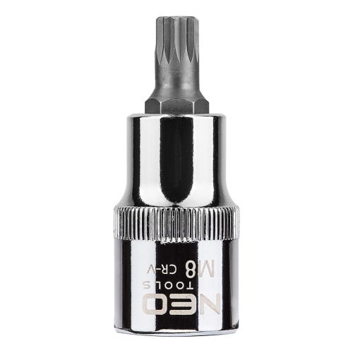 NEO TOOLS Spline dugókulcs 1/2", M8x55mm 25 év garanciával 08-732