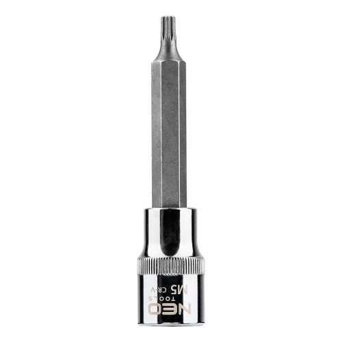 NEO TOOLS Spline dugókulcs 1/2", M5x100mm 25 év garanciával 08-740