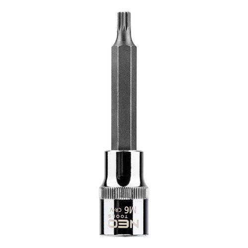 NEO TOOLS Spline dugókulcs 1/2", M6x100mm 25 év garanciával 08-741
