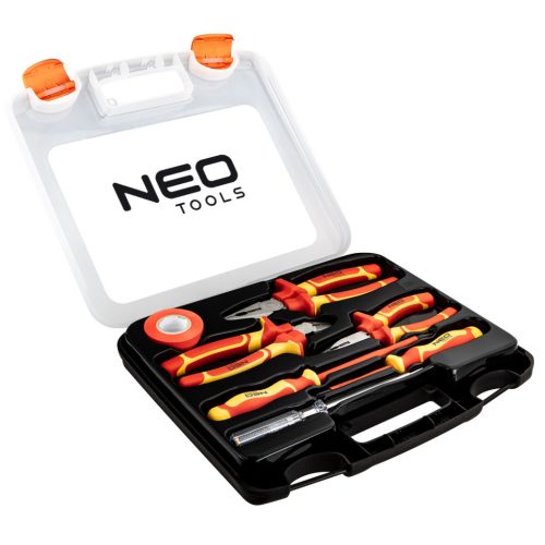 NEO TOOLS Szerszámkészlet 1000V, szigetelt 7db 25 év garanciával 01-237