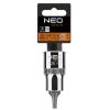 NEO TOOLS Torxdugókulcs 1/2'' T25, 55mm 25 év garanciával 08-751
