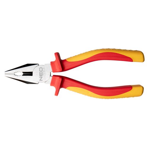 NEO TOOLS Kombinált fogó 160mm 1000V, szigetelt 25 év garanciával 01-240