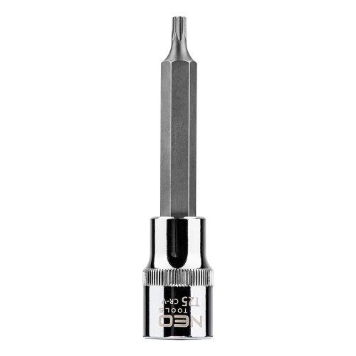 NEO TOOLS Torxdugókulcs 1/2'' T25, 100mm 25 év garanciával 08-761