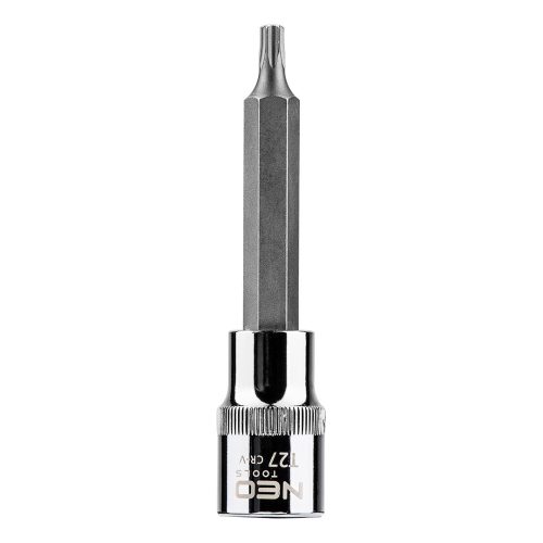 NEO TOOLS Torxdugókulcs 1/2'' T27, 100mm 25 év garanciával 08-762