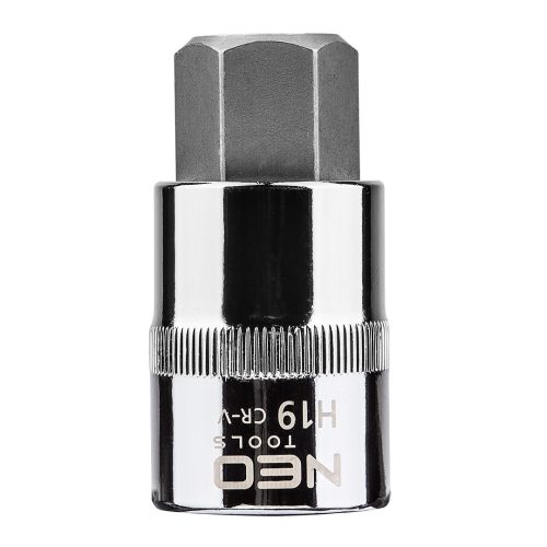 NEO TOOLS Imbusz dugókulcs 1/2'' H19, 55mm 25 év garanciával 08-778