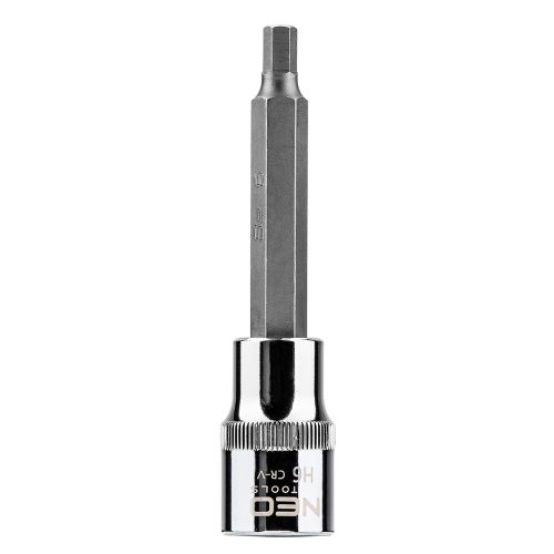 NEO TOOLS Imbusz dugókulcs 1/2'' H6, 100mm 25 év garanciával 08-781