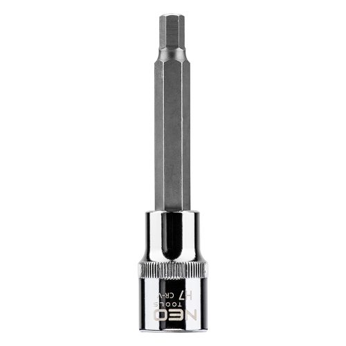 NEO TOOLS Imbusz dugókulcs 1/2'' H7, 100mm 25 év garanciával 08-782