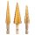 NEO TOOLS Lépcsős fúrókészlet, 3db-os, HSS-Titán, 3-20mm, hatszög szárral 08-948