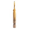 NEO TOOLS Gépi menetfúró, 2az1ben előfúró éllel, HSS-Titán, M3X0,5mm, hatszög szárral 08-949