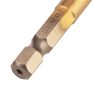 NEO TOOLS Gépi menetfúró, 2az1ben előfúró éllel, HSS-Titán, M4X0,7mm, hatszög szárral 08-951