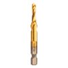 NEO TOOLS Gépi menetfúró, 2az1ben előfúró éllel, HSS-Titán, M5X0,8mm, hatszög szárral 08-952