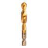 NEO TOOLS Gépi menetfúró, 2az1ben előfúró éllel, HSS-Titán, M10X1,5mm, hatszög szárral 08-956