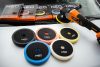 NEO TOOLS Polírkorongok, 150 x 150mm x 25mm, extra kemény 08-979