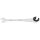 NEO TOOLS Racsnis csillag-villáskulcs, félig nyitott, 11mm 25 év garanciával 09-258