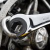 NEO TOOLS Racsnis csillag-villáskulcs, félig nyitott, 11mm 25 év garanciával 09-258