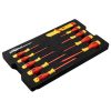 NEO TOOLS Villanyszerelő szerszámkészlet kofferben, 52db, 1000V, szigetelt 01-311