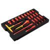 NEO TOOLS Villanyszerelő szerszámkészlet kofferben, 52db, 1000V, szigetelt 01-311