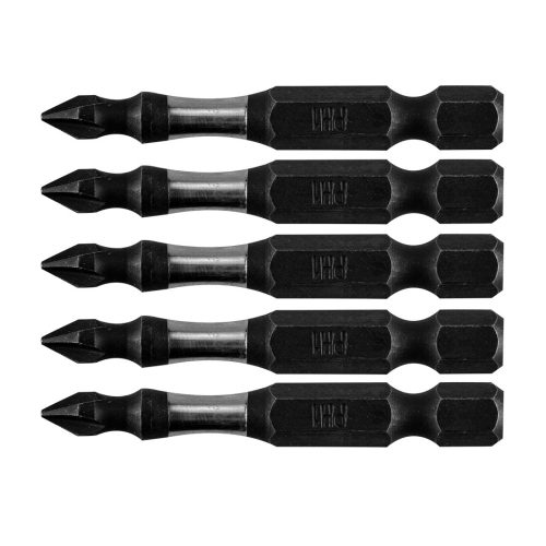 NEO TOOLS Torziós ütvecsavarozó bitek S2, 50mm, PH1, 5db 09-575