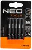 NEO TOOLS Torziós ütvecsavarozó bitek S2, 50mm, PH1, 5db 09-575