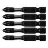 NEO TOOLS Torziós ütvecsavarozó bitek S2, 50mm, PZ2, 5db 09-579