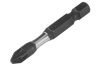 NEO TOOLS Torziós ütvecsavarozó bitek S2, 50mm, PZ2, 5db 09-579