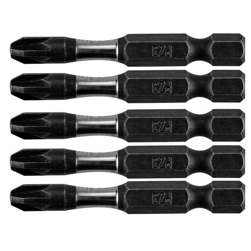 NEO TOOLS Torziós ütvecsavarozó bitek S2, 50mm, PZ3, 5db 09-580