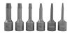 NEO TOOLS Törtcsavar-kihajtó készlet 3/8" 6db, 2-10mm (M5-M20) 25 év garanciával 09-605