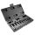 NEO TOOLS Törtcsavar-kihajtó készlet, négyszög vég, vezetőfúrókkal, 10db, 2-14mm (M3-M18) 25 év garanciával 09-609