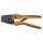 NEO TOOLS Krimpelő-, kábelsarufogó nem szigetelt csatlakozókhoz, 22-12AWG 25 év garanciával 01-502