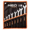 NEO TOOLS Csillag-villáskulcs készlet 6-19mm, 8db 25 év garanciával 09-751