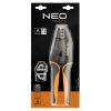 NEO TOOLS Krimpelő-, érvéghüvelyfogó, 0.5-16 mm2 (22-6 AWG) 25 év garanciával 01-506
