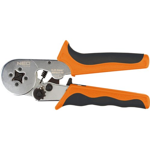 NEO TOOLS Krimpelő-, érvéghüvelyfogó 0.25 - 6mm2 25 év garanciával 01-507