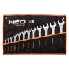 NEO TOOLS VILLÁSKULCS KÉSZLET 6-32MM 12db 25 év garanciával 09-852