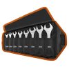 NEO TOOLS Villáskulcs készlet 8db, 5.5 - 27mm, szuper vékony kivitel, összehajtható tokban 25 év garanciával 09-860