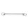 NEO TOOLS Csillagkulcs, hajlított 21x23mm CrV, DIN 838 25 év garanciával 09-921