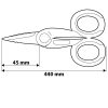 NEO TOOLS KÁBELVÁGÓ OLLÓ 140MM 01-511