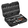 NEO TOOLS Dugókulcskészlet 1/4", 46db 25 év garanciával 10-004