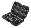 NEO TOOLS Dugókulcskészlet 1/4", 46db 25 év garanciával 10-004