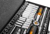 NEO TOOLS Dugókulcskészlet + bitkészlet 1/4" 63db 25 év garanciával 10-008